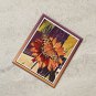 Orange Passion Butterfly Fridge Magnet Handmade