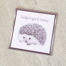 Hedge Hugs and Kisses Hedgehog Fridge Magnet Handmade