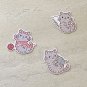 Play Time Kitty Cats Die Cut Holographic Magnets 3 Piece Set