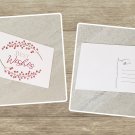 Best Wishes Christmas Stationery Postcards 5 Piece Set