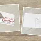 Merry Christmas Happy New Year Holiday Stationery Postcards 5 Piece Set