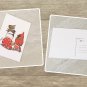 Chickadee and Cardinal Birds Christmas Holiday Stationery Postcards 5 Piece Set