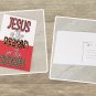 Jesus Is The Reason For The Season Christmas Stationery Postcards 5 Piece Set