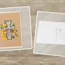He Is Risen Easter Greeting Stationery Postcards 5 Piece Set