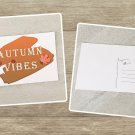 Autumn Vibes Stationery Postcards 5 Piece Set