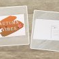 Autumn Vibes Stationery Postcards 5 Piece Set