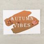 Autumn Vibes Stationery Postcards 5 Piece Set