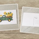 Lemonade Lemon Truck Stationery Postcards 5 Piece Set