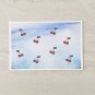 Delicious Red Cherries Stationery Postcards 5 Piece Set