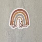 Positive Message Motivational Waterproof Die Cut Stickers 7 Piece Set