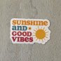 Positive Message Motivational Waterproof Die Cut Stickers 7 Piece Set