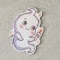 Cute Halloween Character Ghosts Kitchen Decor Holographic Magnets 8 Piece Set
