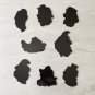 Cute Halloween Character Ghosts Kitchen Decor Holographic Magnets 8 Piece Set