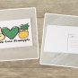 Peace Love Pineapple Stationery Postcards 5 Piece Set
