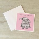 Some Bunny Loves You Rabbit Stationery notecards with envelopes 5 Piece Set
