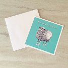 Ewe Are Awesome Sheep Stationery notecards with envelopes 5 Piece Set