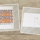 Spooky Season Leopard Pattern Halloween Stationery Postcards 5 Piece Set
