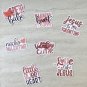 Nacho Valentine Waterproof Die Cut Sticker
