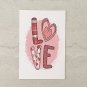 Sweetheart Themed Valentine's Day Postcards 6 Piece Set