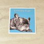 Dreaming of You French Bulldog Relationship Greeting Notecard with envelope