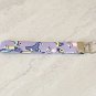 Retro Roller Skates Cotton Fabric Key fob wristlet handmade