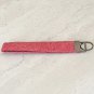 Speckled Circles Cotton Fabric Key fob wristlet handmade