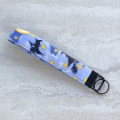 Flying Witches Cotton Fabric Key fob wristlet handmade