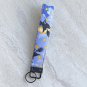 Flying Witches Cotton Fabric Key fob wristlet handmade