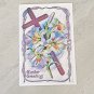 Easter and Spring Greetings Stationery Postcards 5 Piece Set
