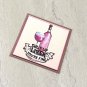 Wine Drinking Shut Up Liver You're fine Fridge Magnet Handmade