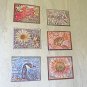Autumn Beauty Sunflower Faux Stained Glass Holographic Fridge Magnet Handmade