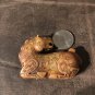 Jade figurine pendant
