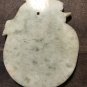 Dragon-Large White Jade Pendant