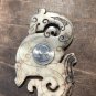 Hand Carved Large Dragon Jade Pendant