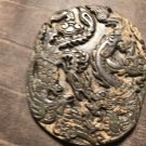 Green Jade Dragon and Phoenix Pendant Green Jade Dragon and Phoenix Pendant
