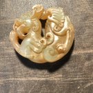 Dragon/Phoenix Jade Pendant