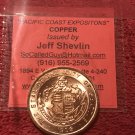 Copper 2017/1909 Dan Carr/Jeff Shevlin Pacific Coast Expositions 2017