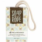 Pre De Provence French Sea Salt “Soap On A Rope” Bar 200g, 7 Oz Shea Butter