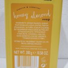 Asquith & Somerset HONEY ALMOND Bar Soap 10.58 oz Cute Spring Wrap PUFFY Flowers
