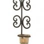 Multi-Chain Wrought Iron Wall Sconce