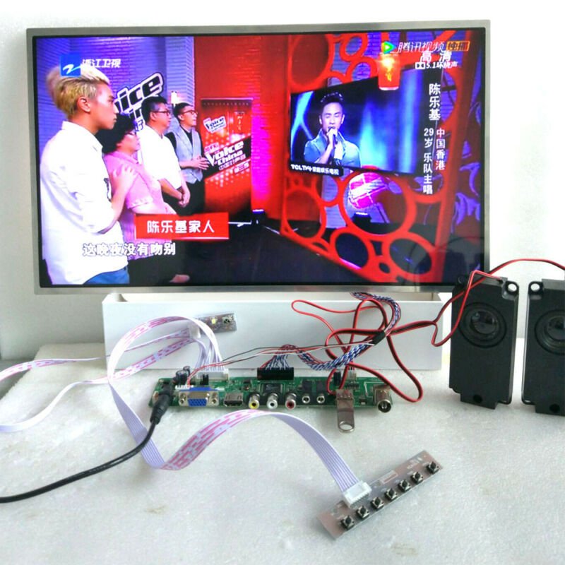 HDMI+IR TV+USB+VGA+AV driver board KIT f LP156WH4-TL A1 B1 C1 D1 N1 P1 P2 Q1 Q2