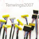 1X LVDS 30/40pin LCD CABLE f HDMI Driver Board TV AV V56 V59 NT68676 V29 HD FHD 1X LVDS 30/40pin LCD CABLE f HDMI Driver Board TV AV V56 V59 NT68676 V29 HD FHD