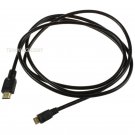 5FT HDMI TO mini HDMI Male to Male DATA CABLE 1.5M Ver 1.4 Black FOR 4K Display