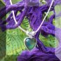 Crystal Prism Heart Mood Pendant Necklace Pink Adjustable Choker Vivid Color Changing Chart