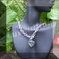Heart Mood Pendant Toggle Thick Chain Necklace Color Changing Chart