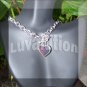 Heart Mood Pendant Toggle Thick Chain Necklace Color Changing Chart