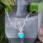 Heart Mood Pendant Toggle Thick Chain Necklace Color Changing Chart