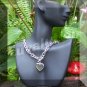 Heart Mood Pendant Toggle Thick Chain Necklace Color Changing Chart