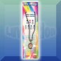 LOVE Oval Mood Pendant Necklace Choker Color Change UV Glow Retro Hippie Chic