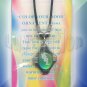 COOL Mood Pendant Necklace Choker Color Changing UV Glow Retro Hippie Chic